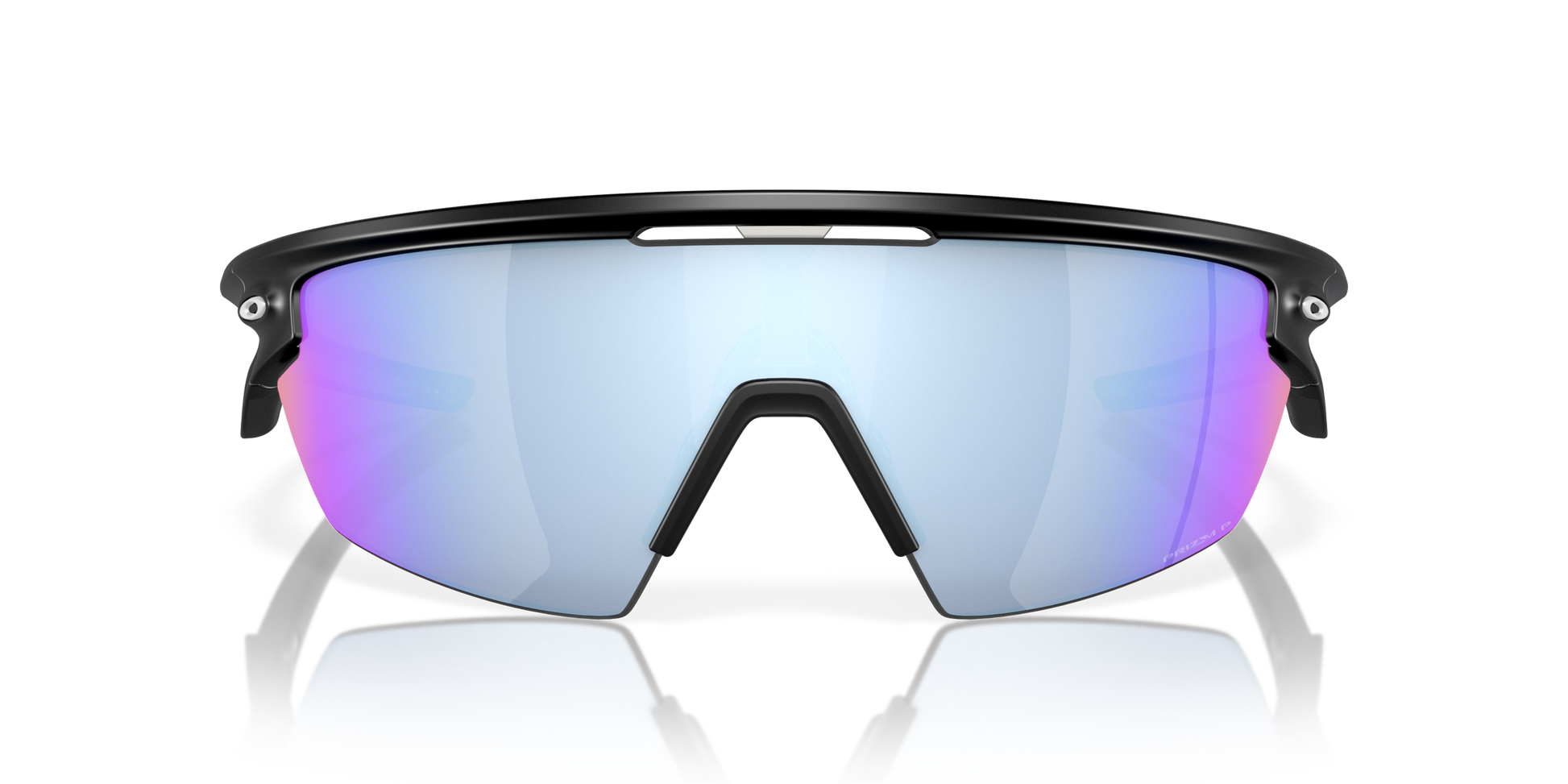 [Prizm Deep Water Polarized Lenses, Matte Black Frame]