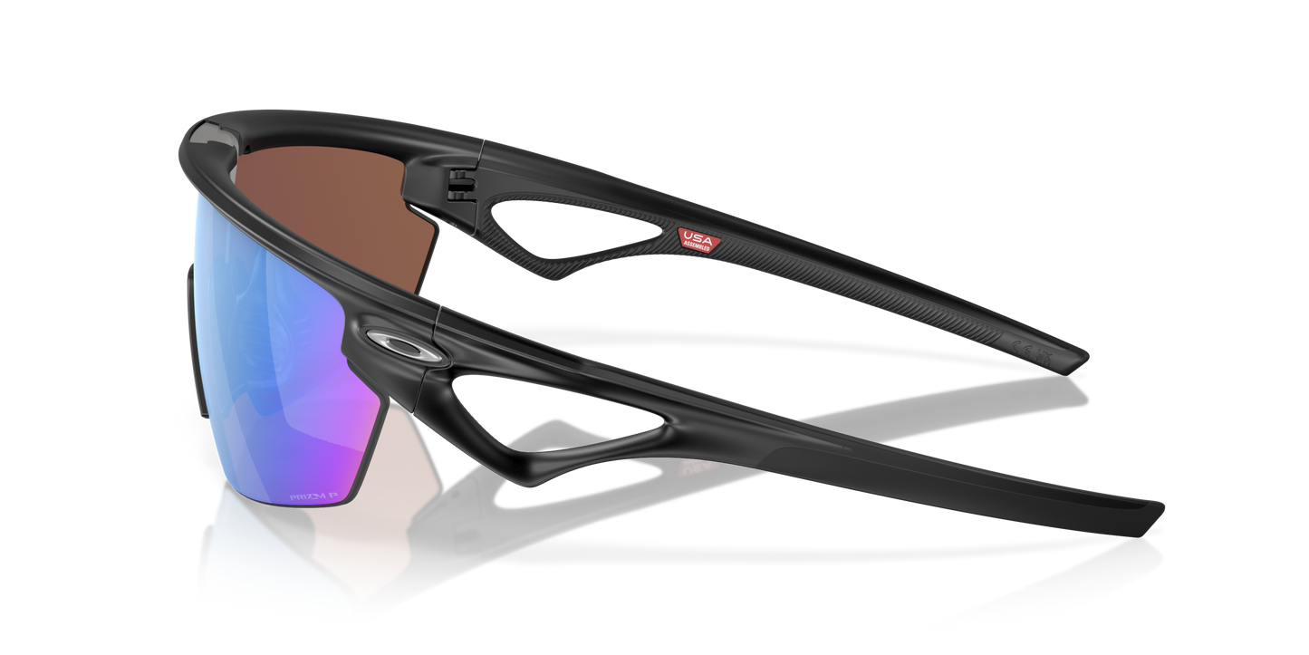 [Prizm Deep Water Polarized Lenses, Matte Black Frame]