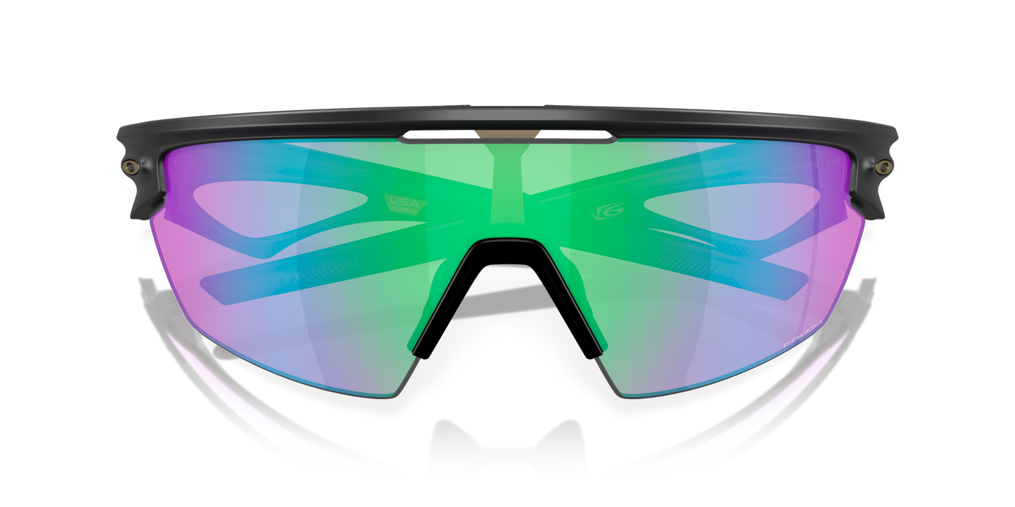 [Prizm Golf Lenses, Matte Black Frame]