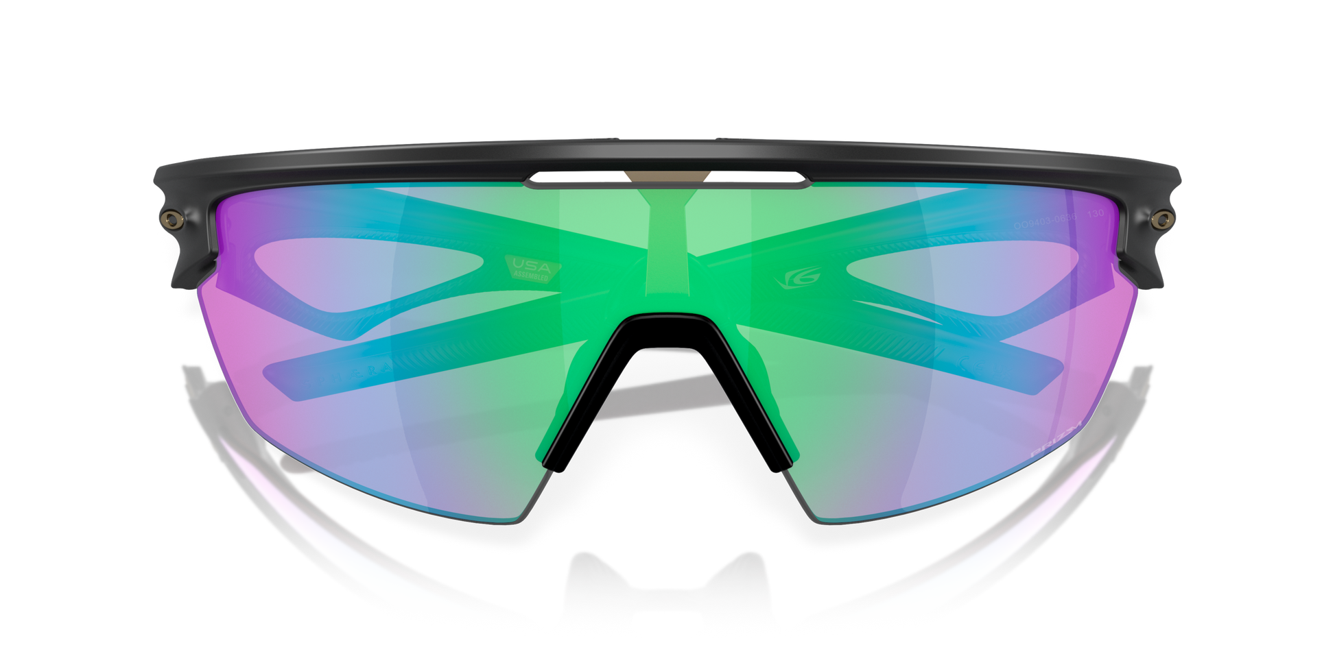 [Prizm Golf Lenses, Matte Black Frame]