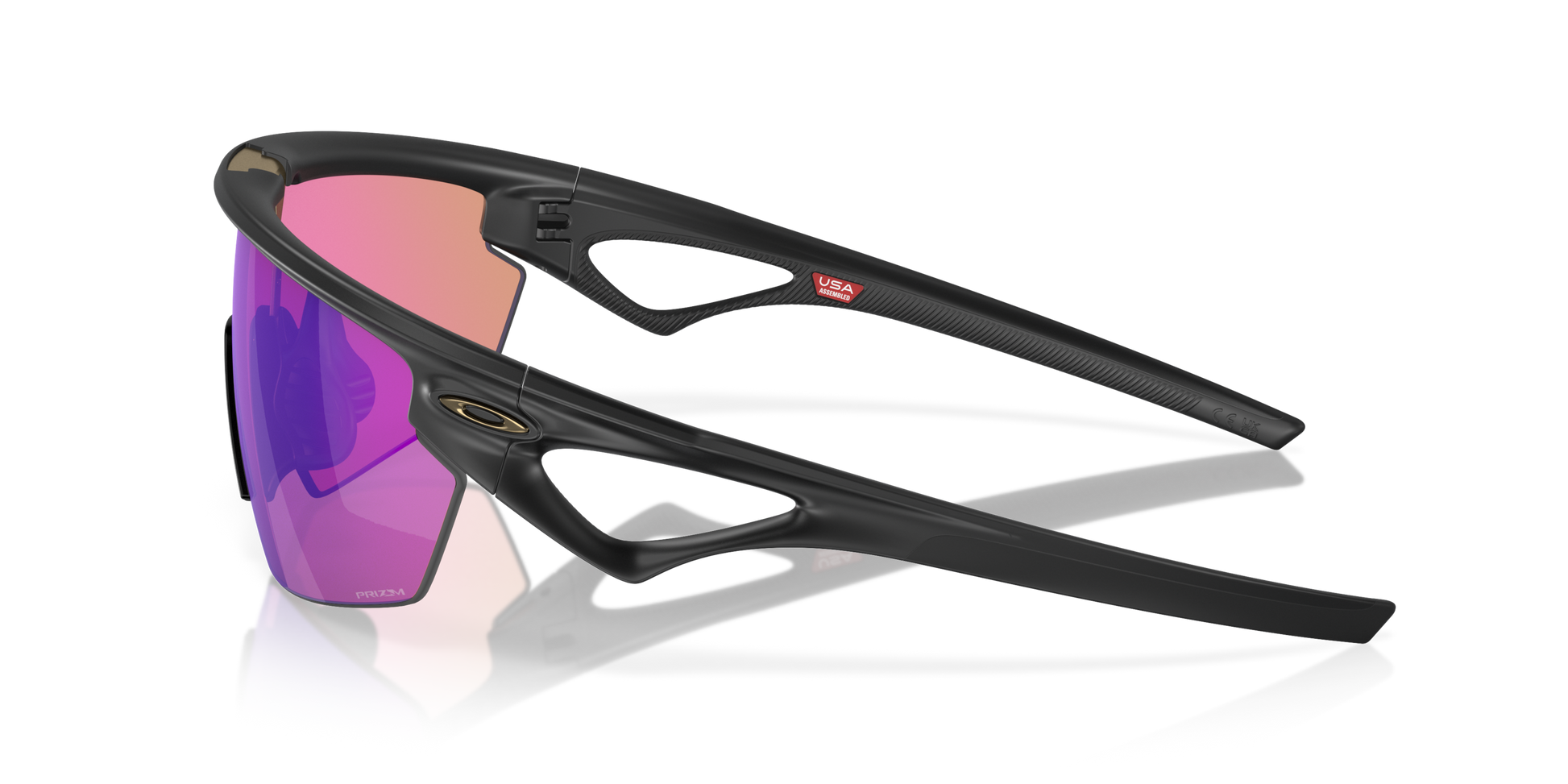 [Prizm Golf Lenses, Matte Black Frame]