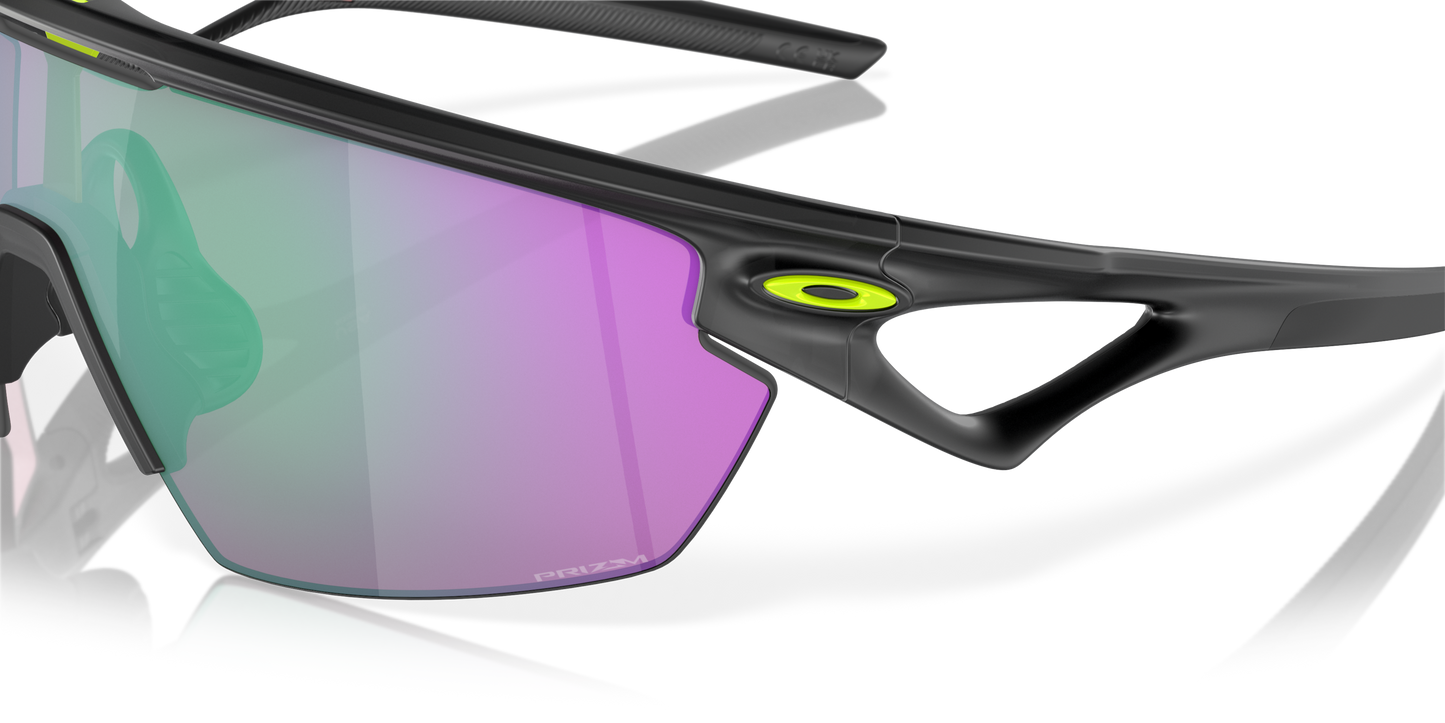 [Prizm Road Jade Lenses, Matte Black Ink Frame]