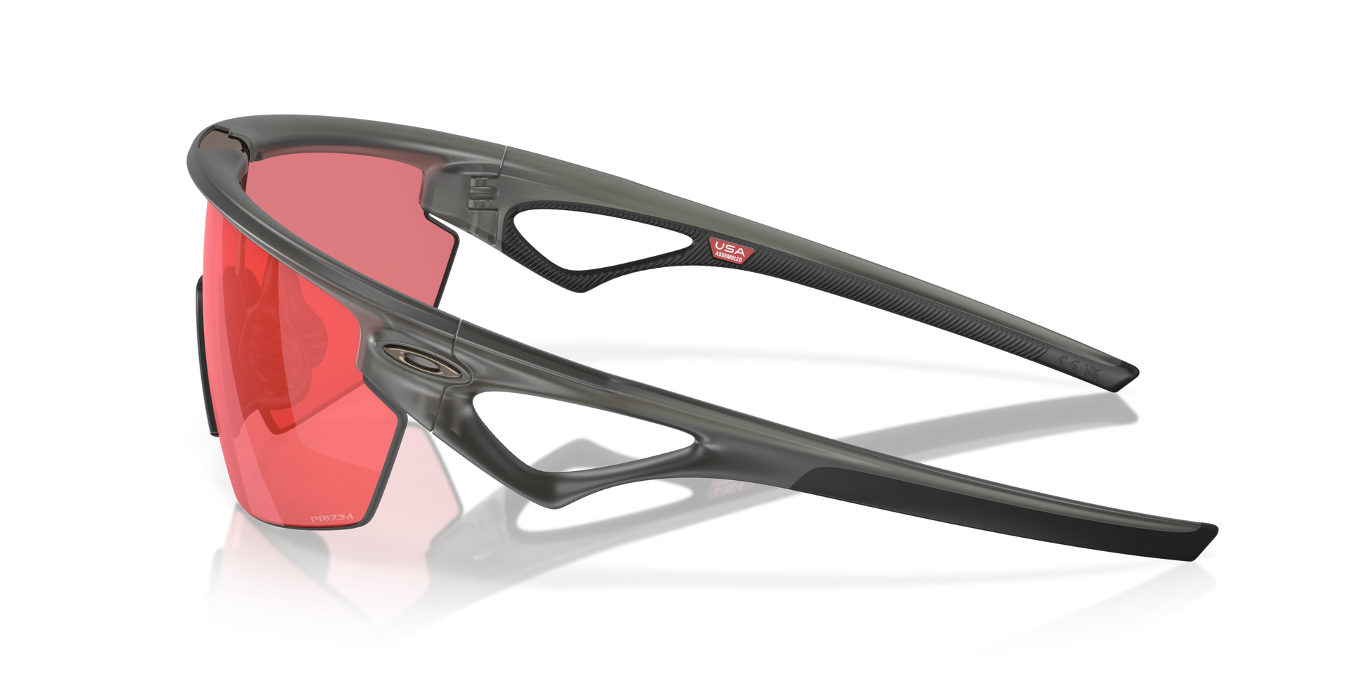 [Prizm Trail Torch Lenses, Matte Grey Smoke Frame]