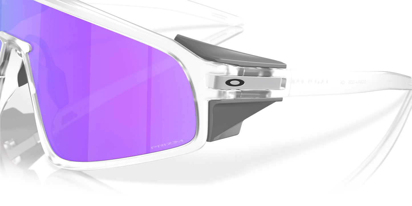 [Prizm Violet Lenses, Matte Clear Frame]