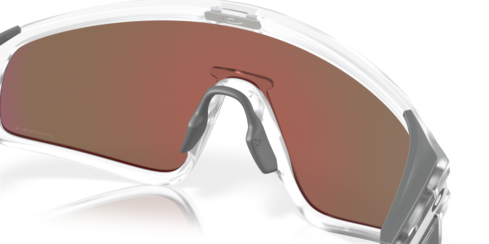 [Prizm Violet Lenses, Matte Clear Frame]
