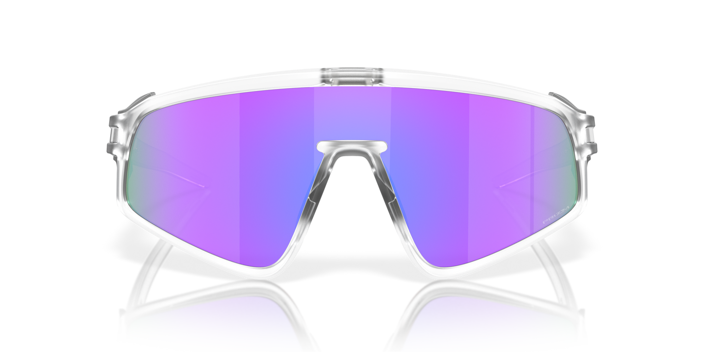 [Prizm Violet Lenses, Matte Clear Frame]