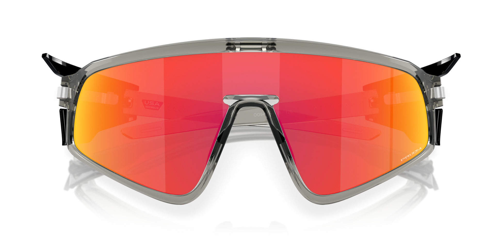 [Prizm Ruby Lenses, Grey Ink Frame]
