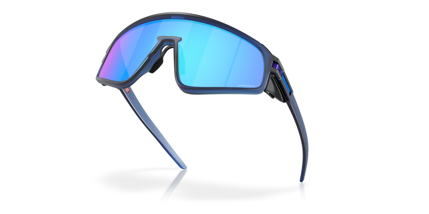 [Prizm Sapphire Lenses, Matte Transparent Navy Frame]