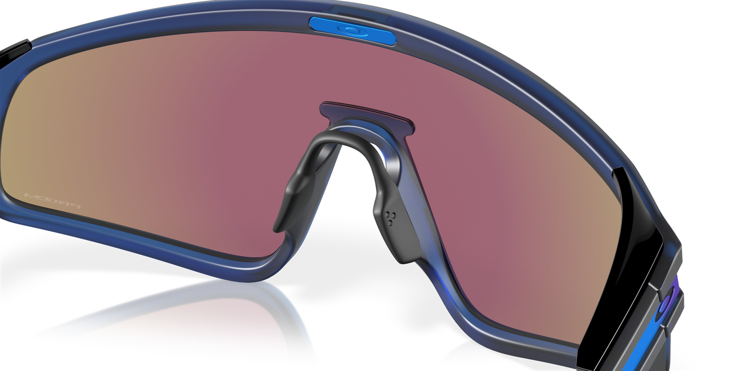 [Prizm Sapphire Lenses, Matte Transparent Navy Frame]