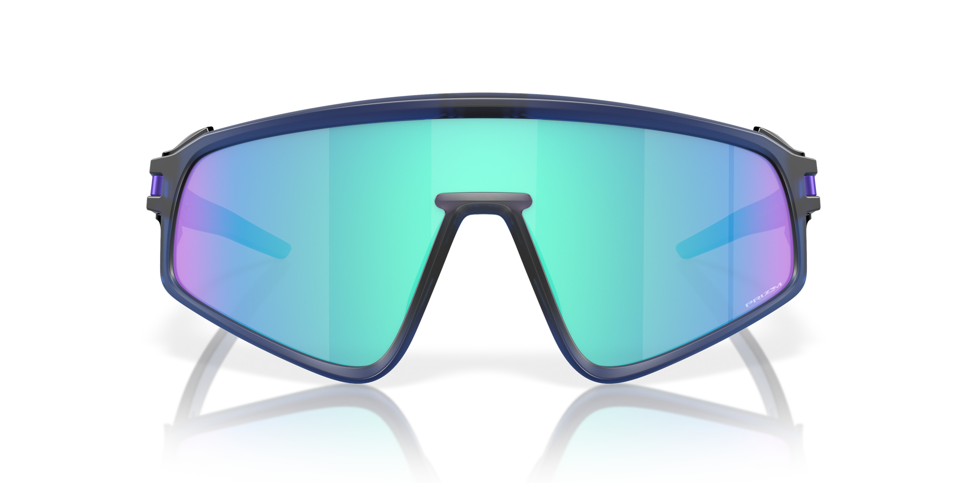 [Prizm Sapphire Lenses, Matte Transparent Navy Frame]