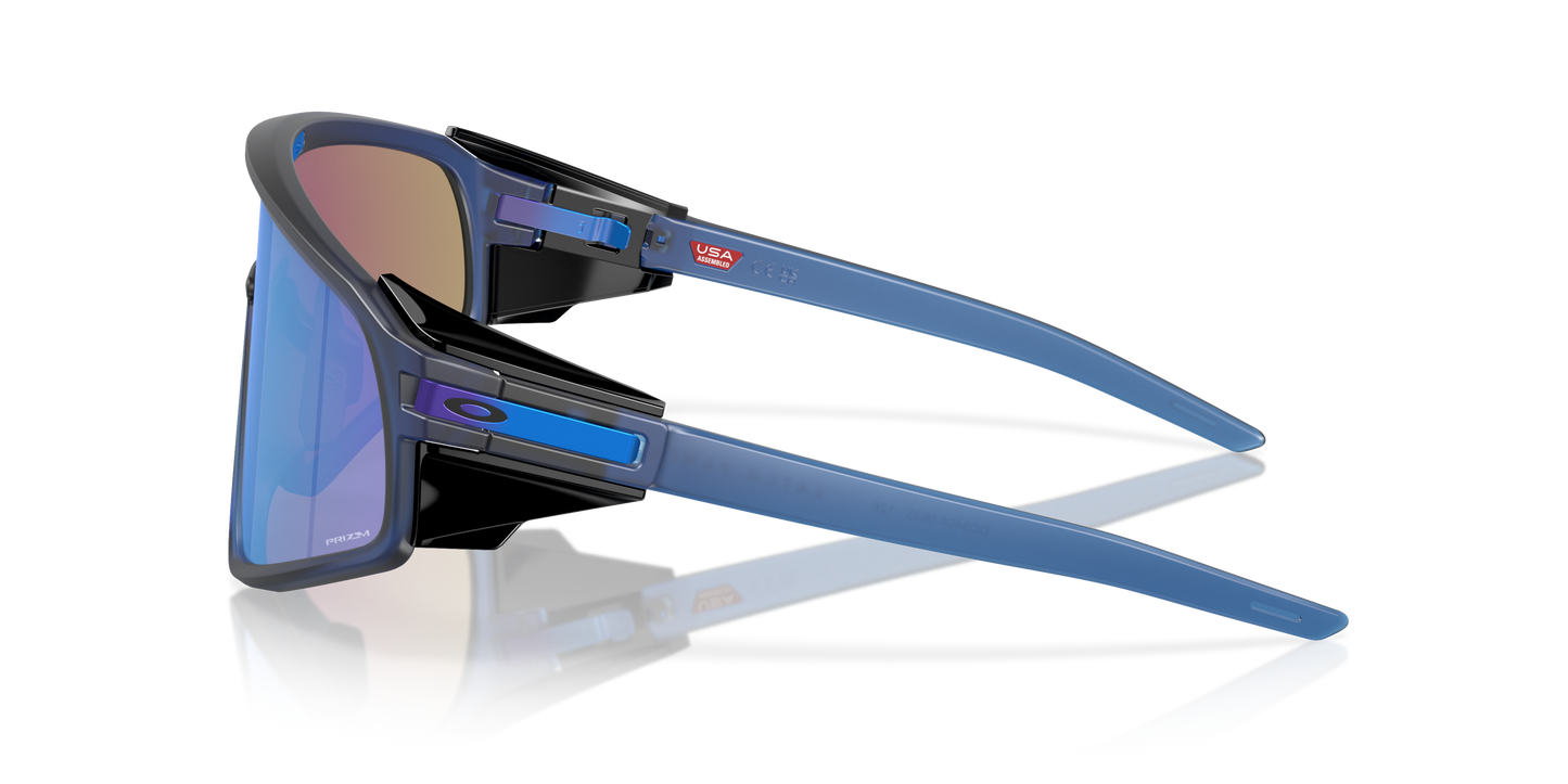 [Prizm Sapphire Lenses, Matte Transparent Navy Frame]