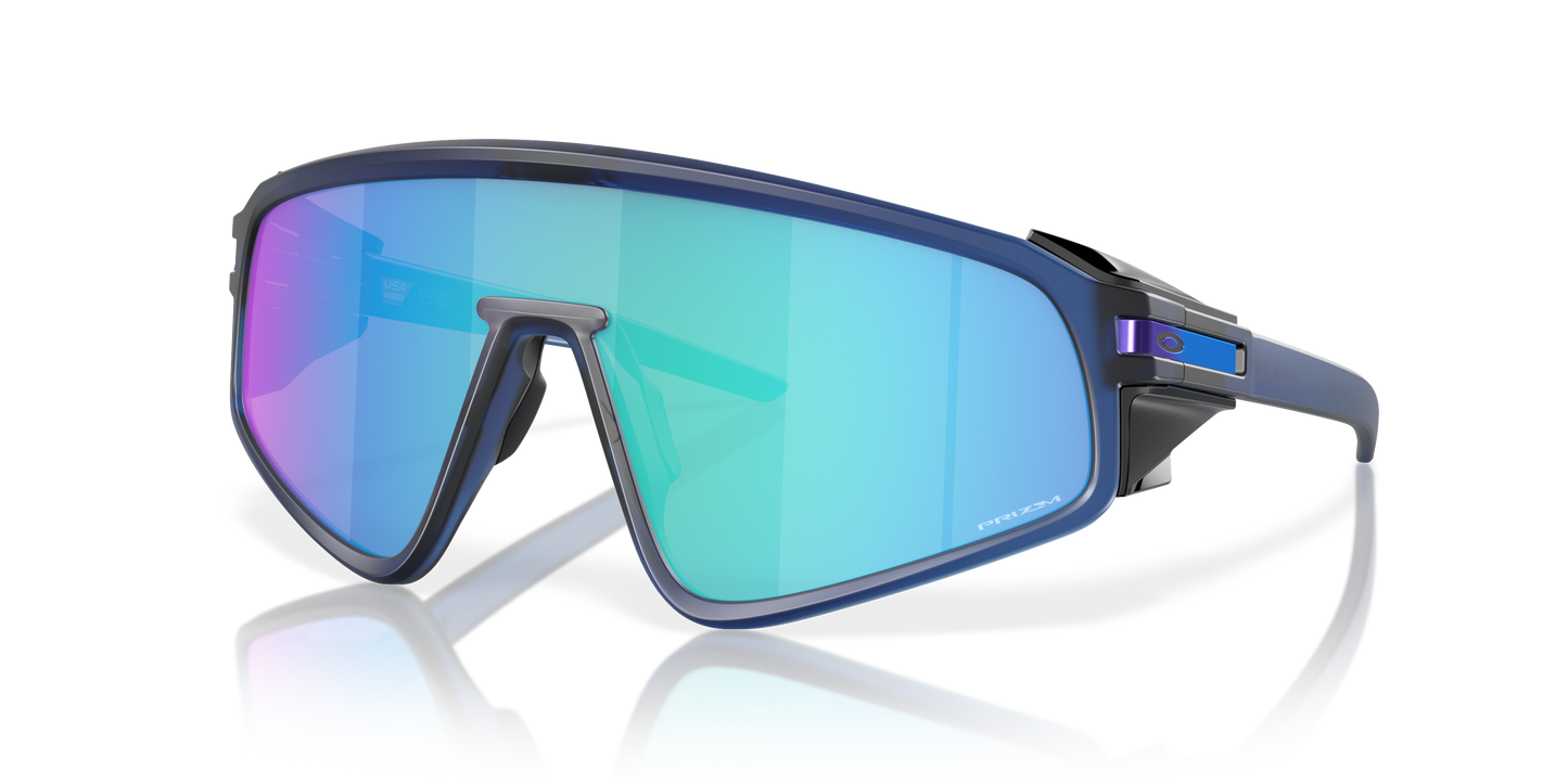 [Prizm Sapphire Lenses, Matte Transparent Navy Frame]