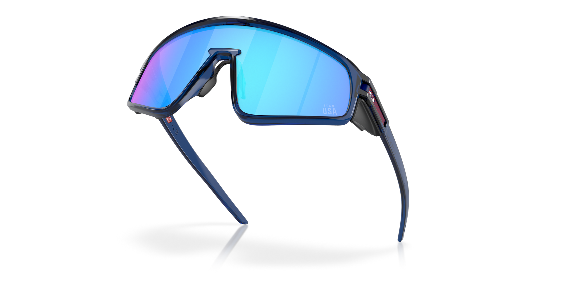 [Prizm Sapphire Lenses, Transparent Blue Frame]
