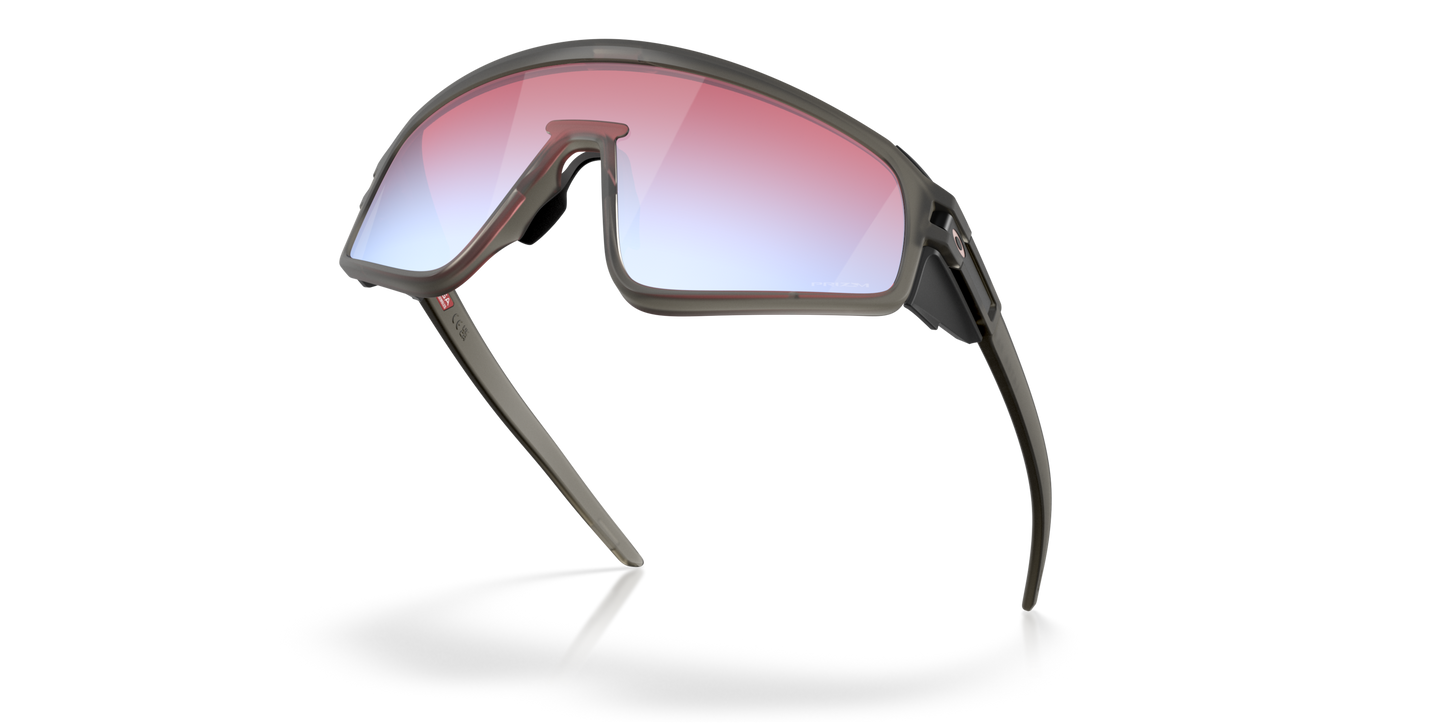 [Prizm Snow Sapphire Lenses, Matte Grey Smoke Frame]