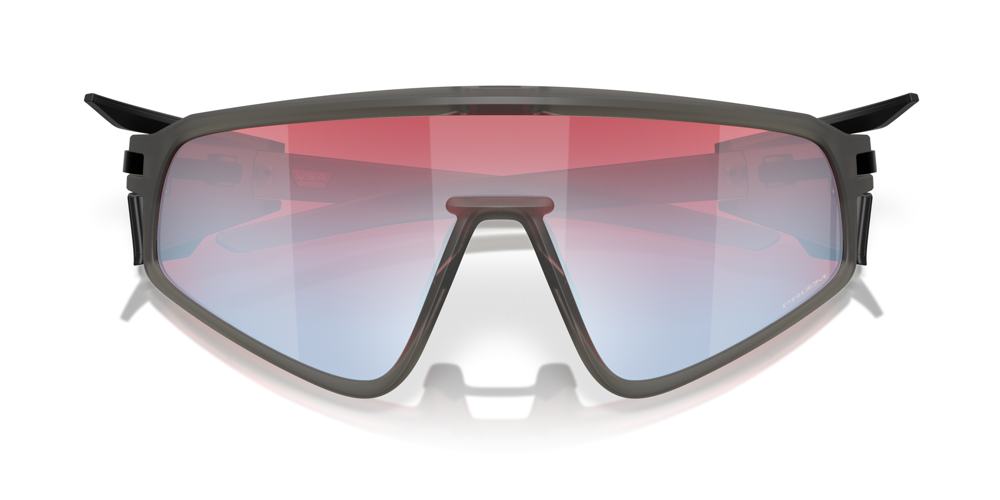 [Prizm Snow Sapphire Lenses, Matte Grey Smoke Frame]