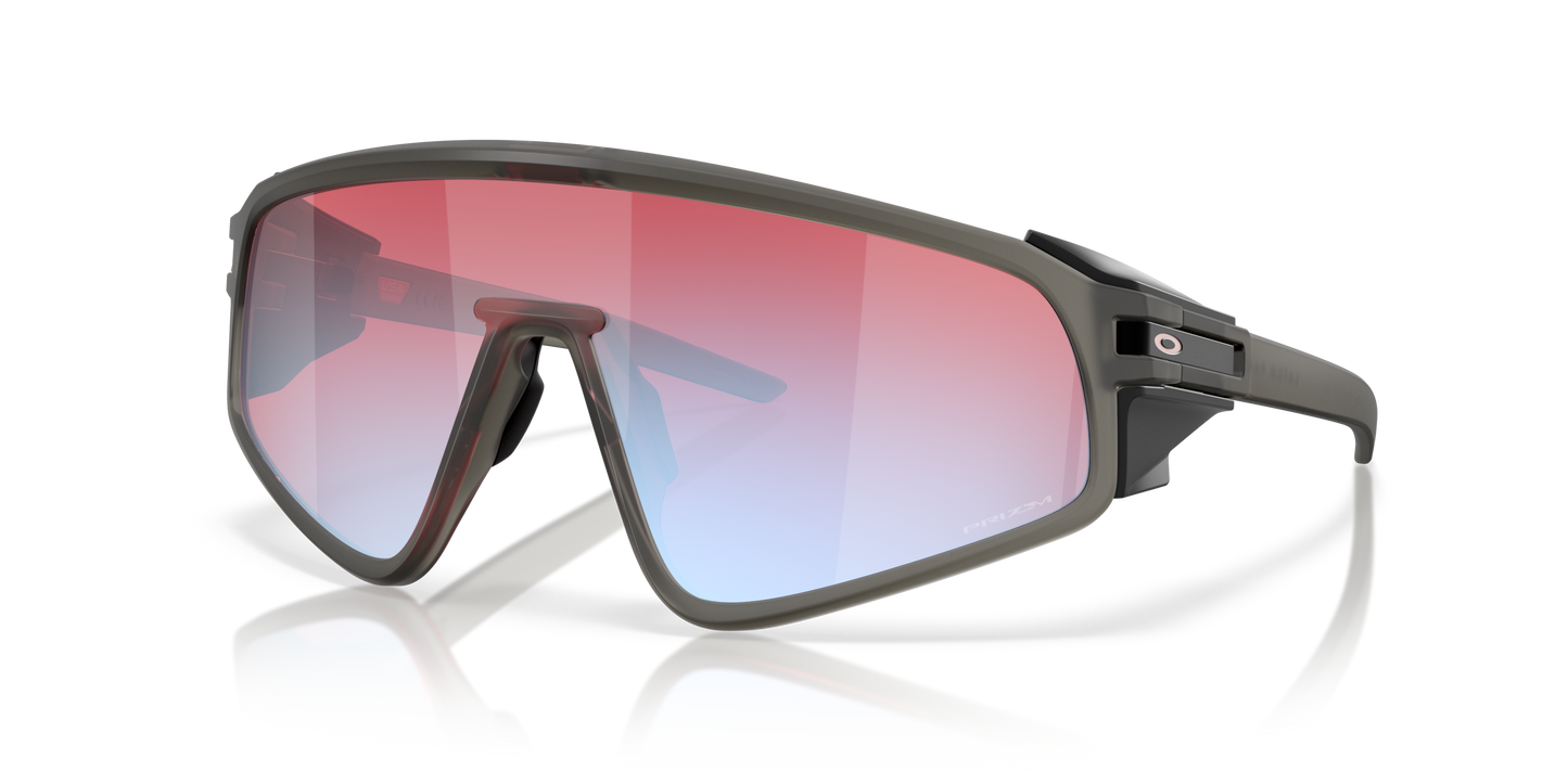 [Prizm Snow Sapphire Lenses, Matte Grey Smoke Frame]