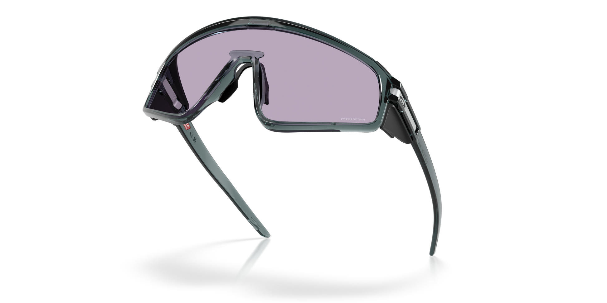 [Prizm Slate Lenses, Crystal Black Frame]