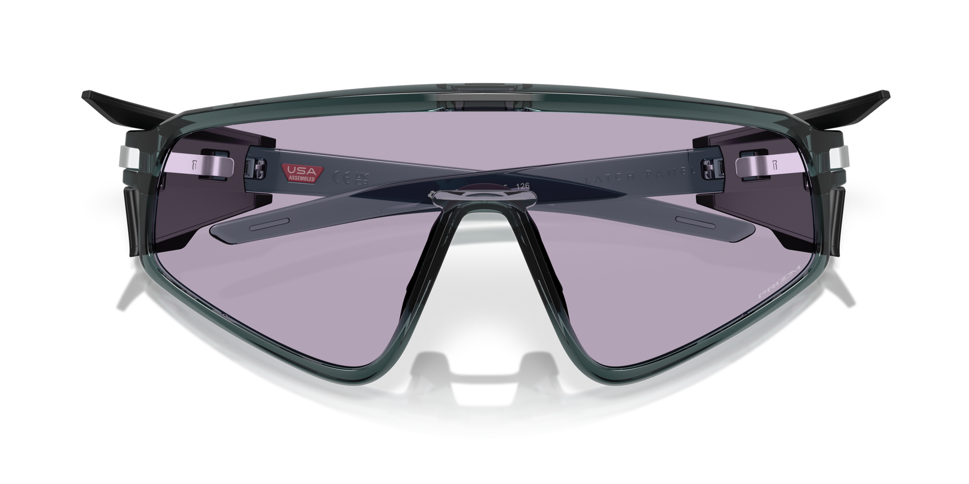 [Prizm Slate Lenses, Crystal Black Frame]