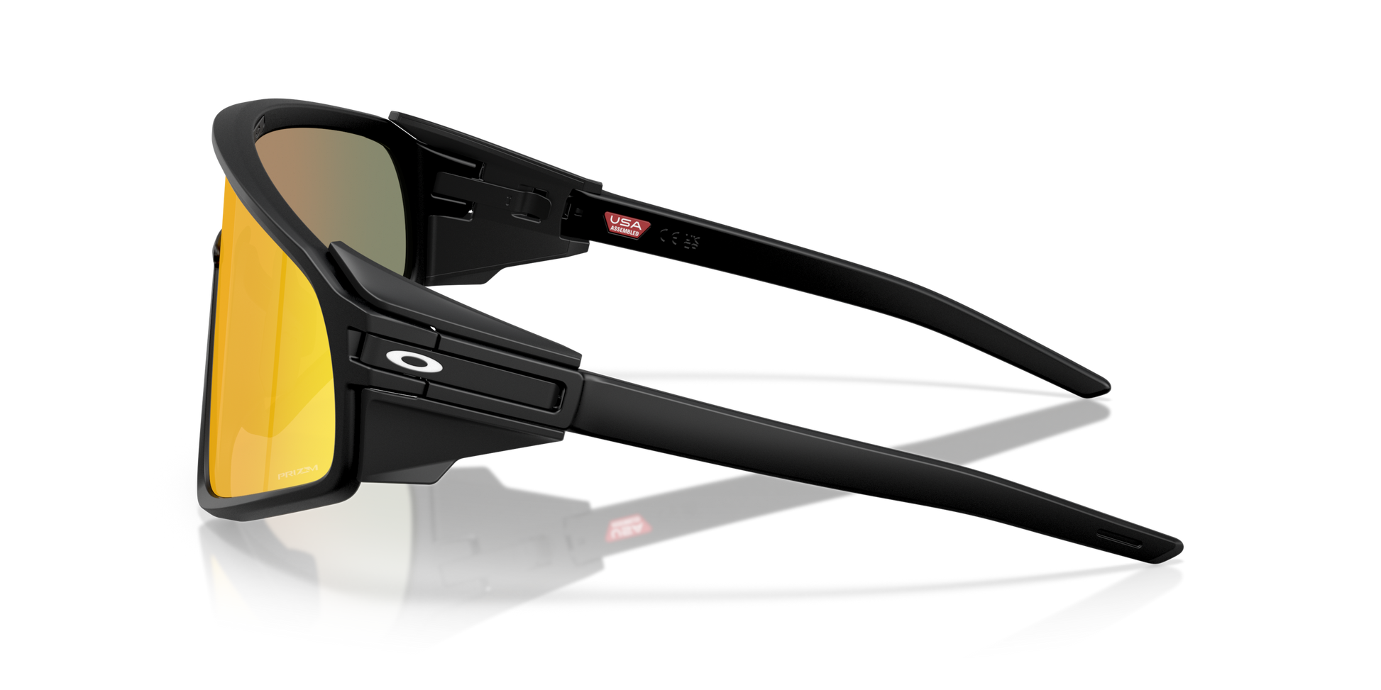 [Prizm Ruby Lenses, Matte Black Frame]