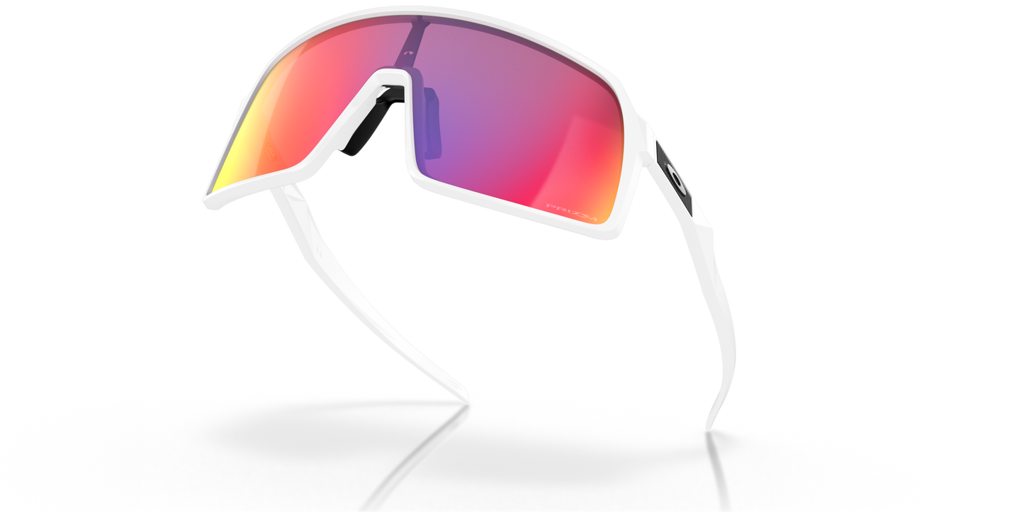 [Prizm Road Lenses, Matte White Frame]
