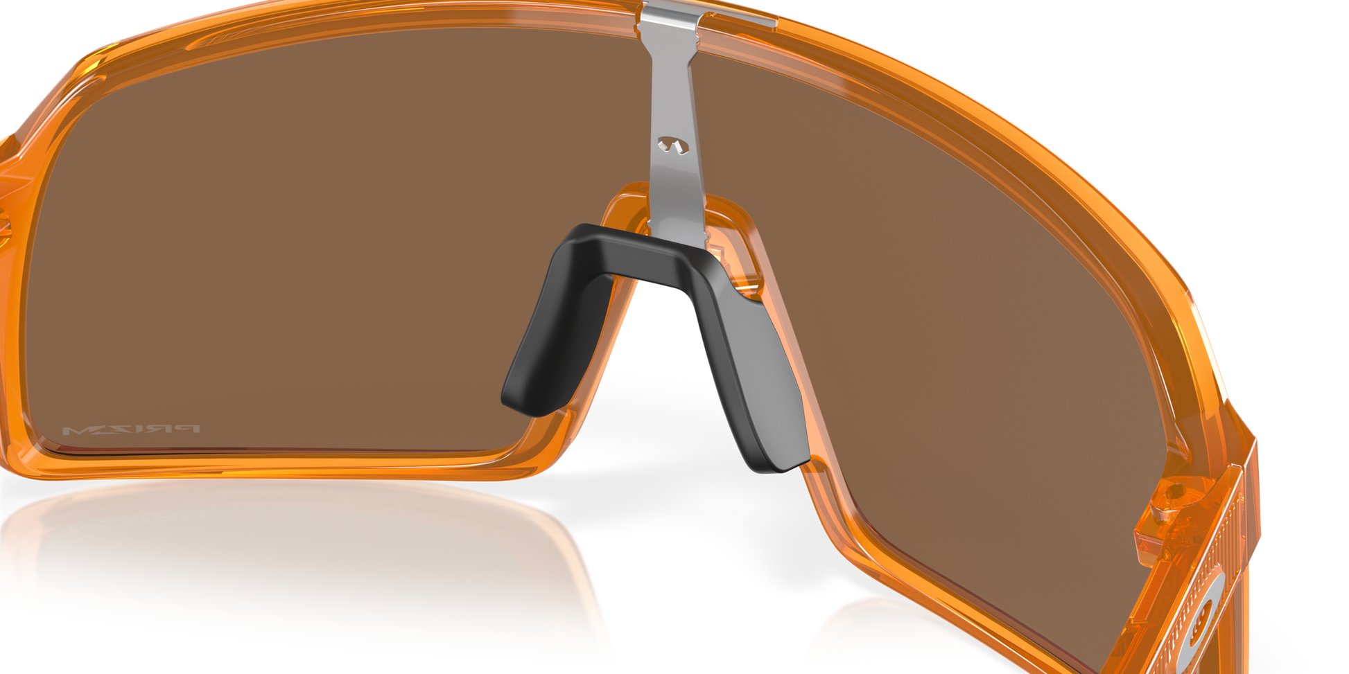 [Prizm Bronze Lenses, Transparent Ginger Frame]