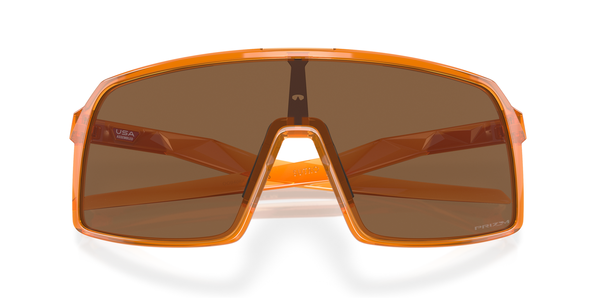 [Prizm Bronze Lenses, Transparent Ginger Frame]
