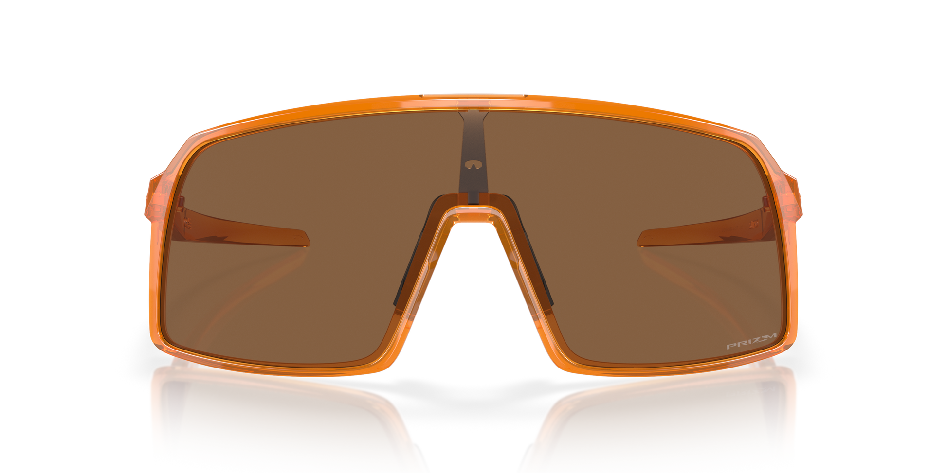 [Prizm Bronze Lenses, Transparent Ginger Frame]