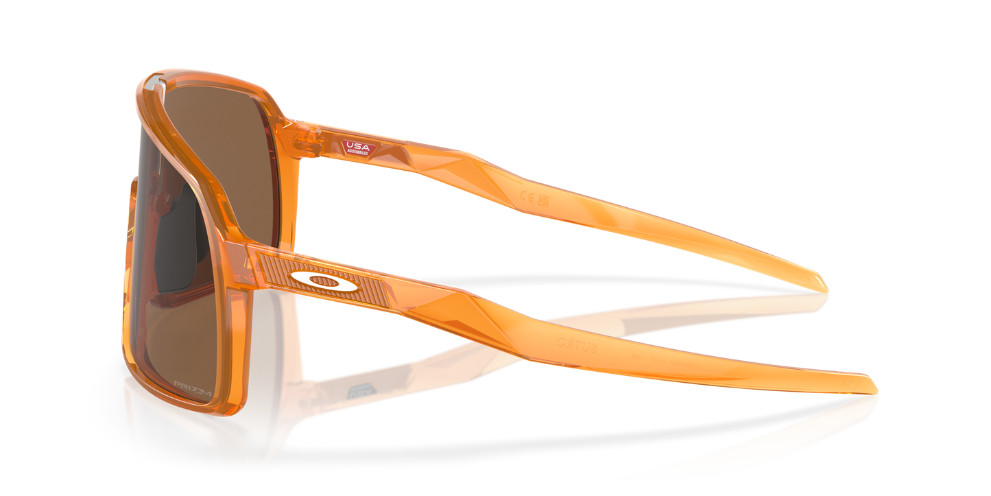[Prizm Bronze Lenses, Transparent Ginger Frame]