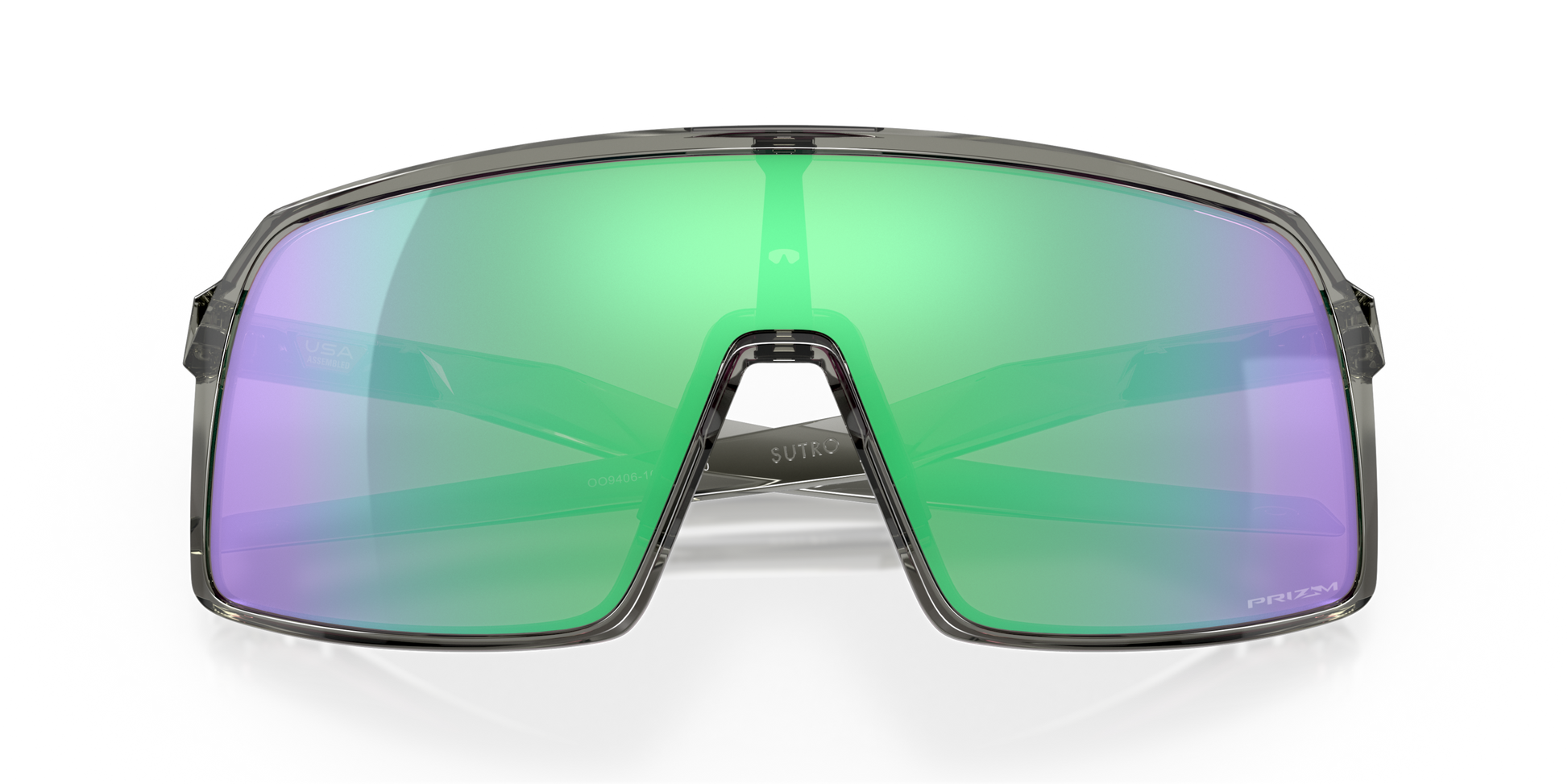 [Prizm Road Jade Lenses, Grey Ink Frame]