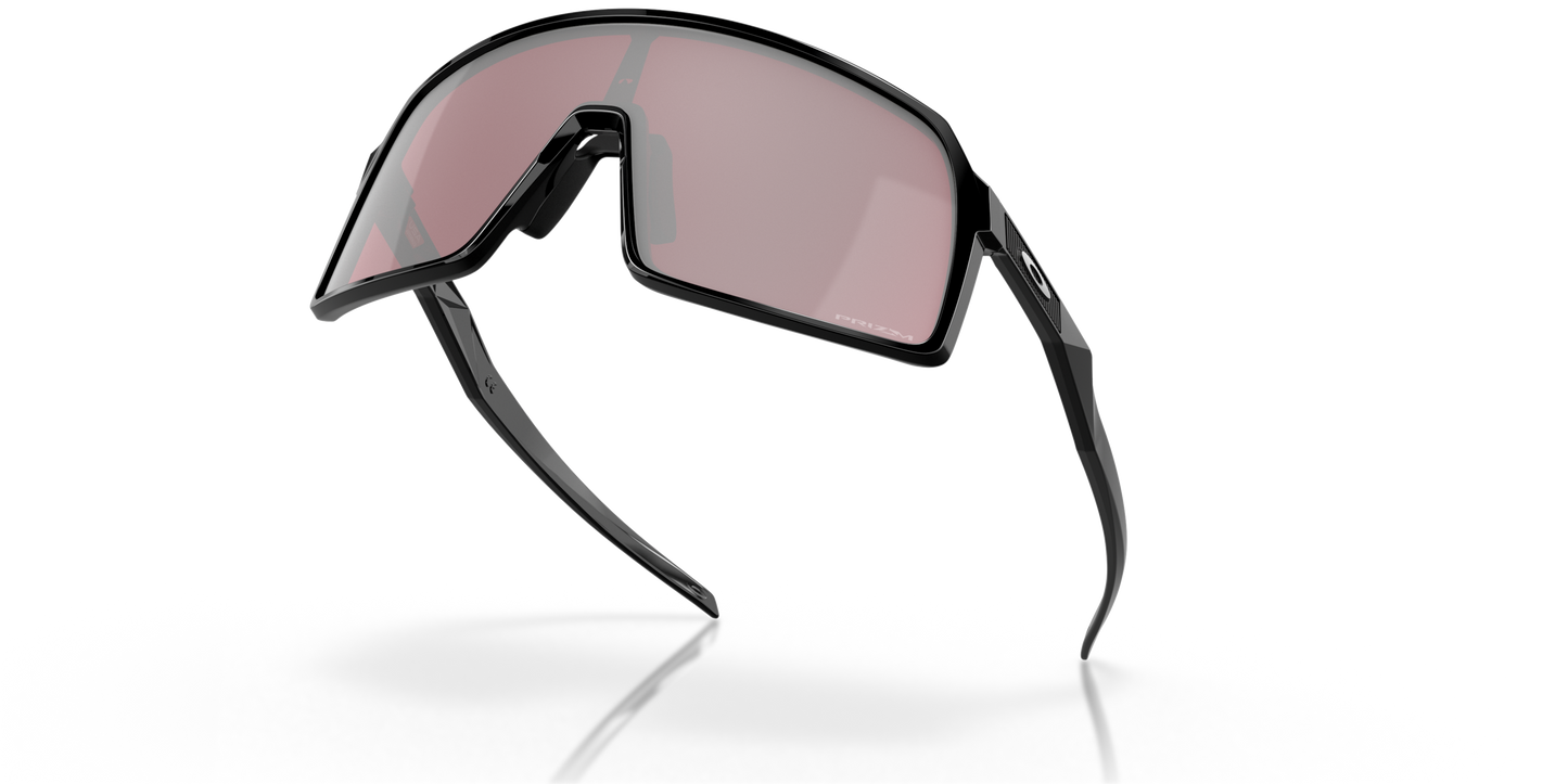[Prizm Snow Black Iridium Lenses, Polished Black Frame]