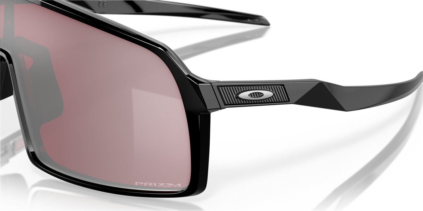 [Prizm Snow Black Iridium Lenses, Polished Black Frame]