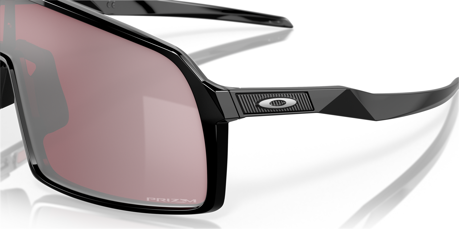 [Prizm Snow Black Iridium Lenses, Polished Black Frame]