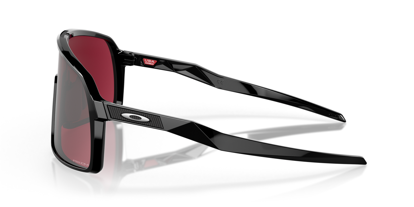 [Prizm Snow Black Iridium Lenses, Polished Black Frame]
