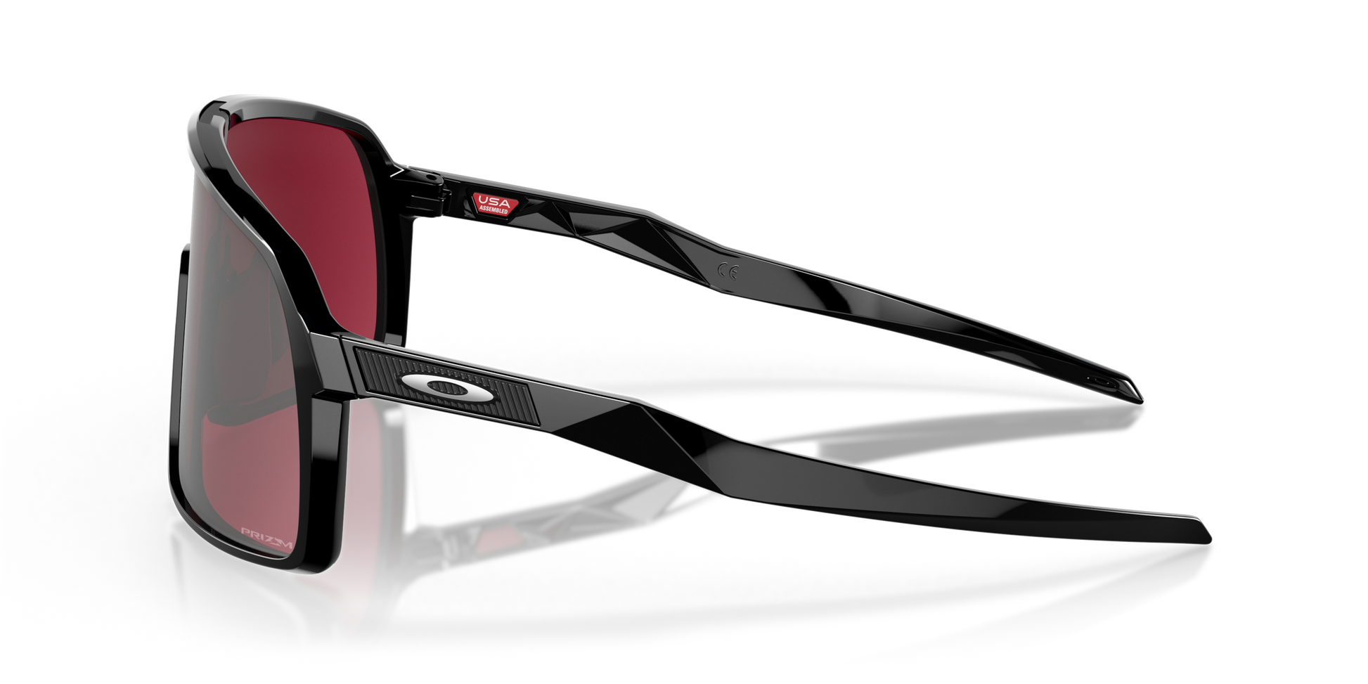 [Prizm Snow Black Iridium Lenses, Polished Black Frame]
