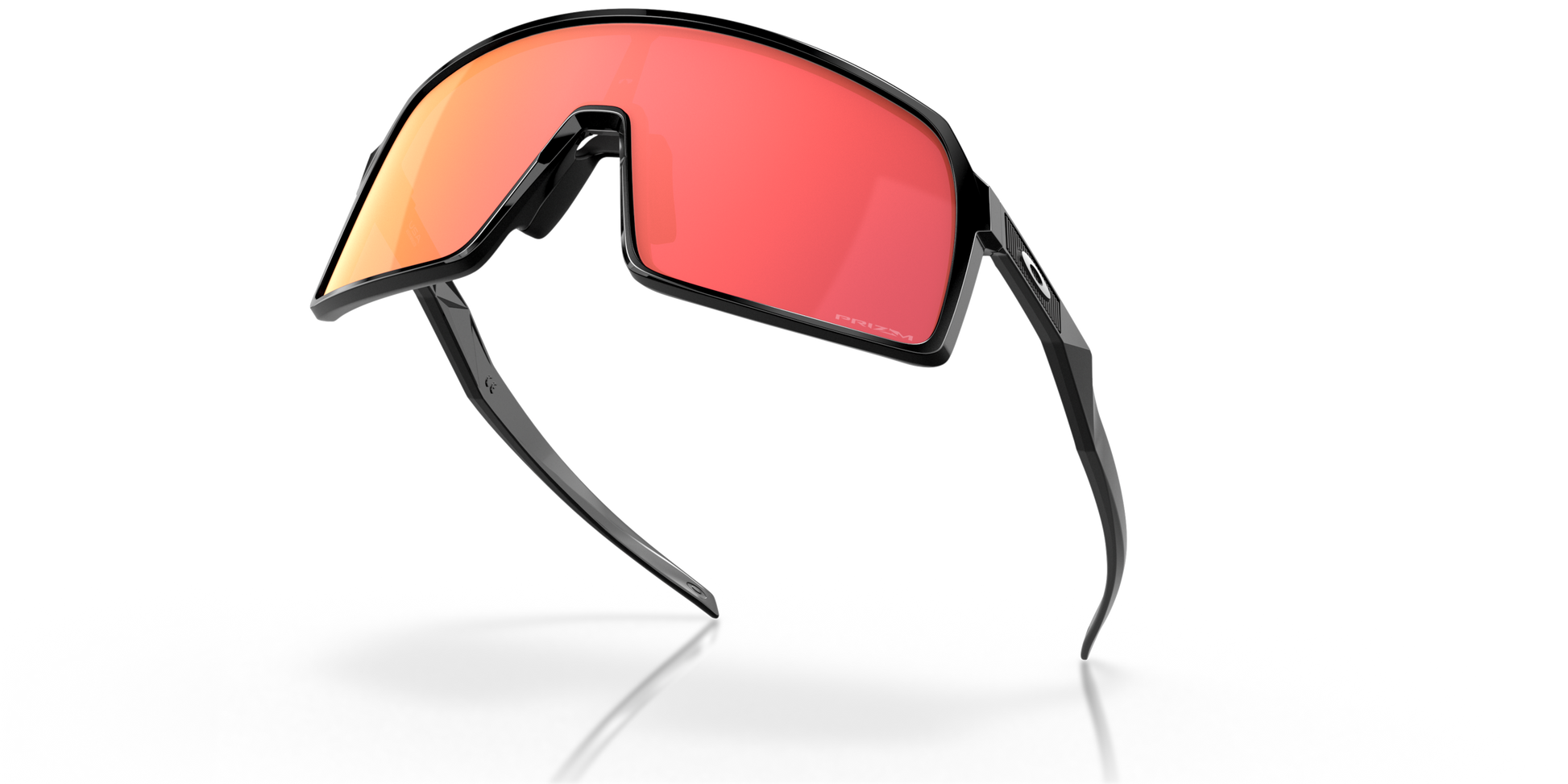 [Prizm Snow Torch Lenses, Polished Black Frame]
