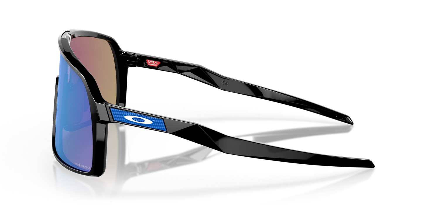 [Prizm Sapphire Lenses, Polished Black Frame]