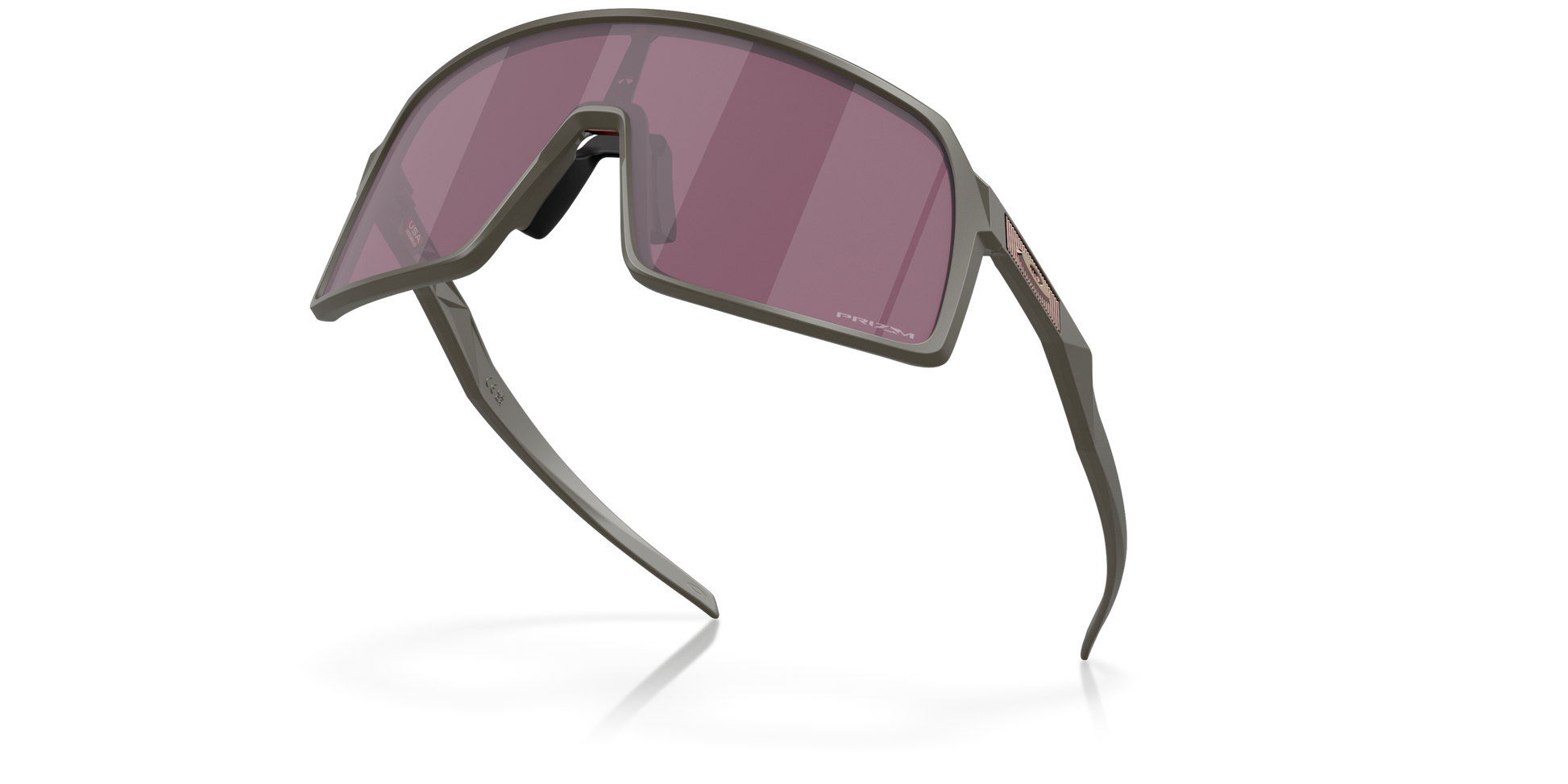 [Prizm Road Black Lenses, Matte Olive Frame]