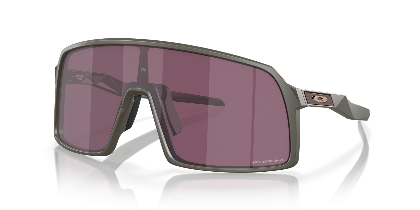 [Prizm Road Black Lenses, Matte Olive Frame]