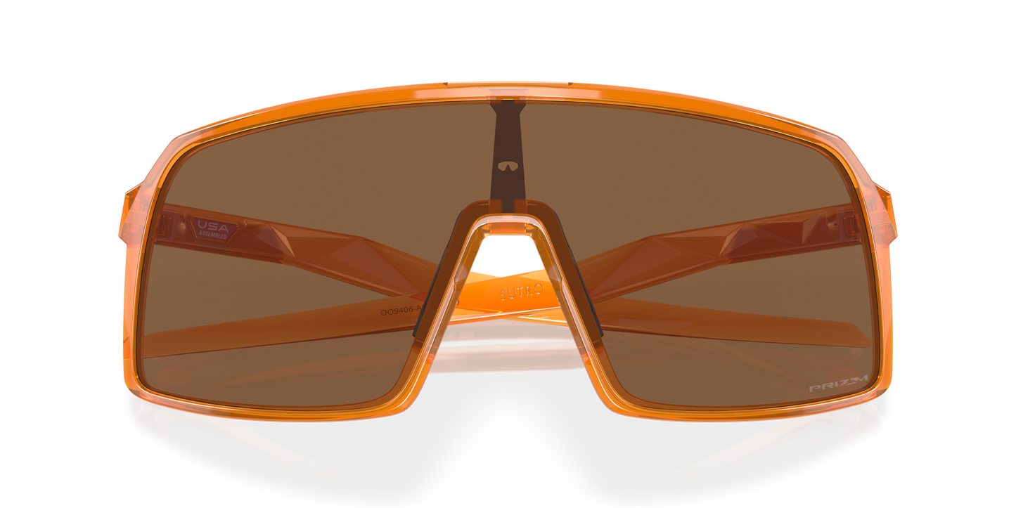 [Prizm Bronze Lenses, Transparent Ginger Frame]