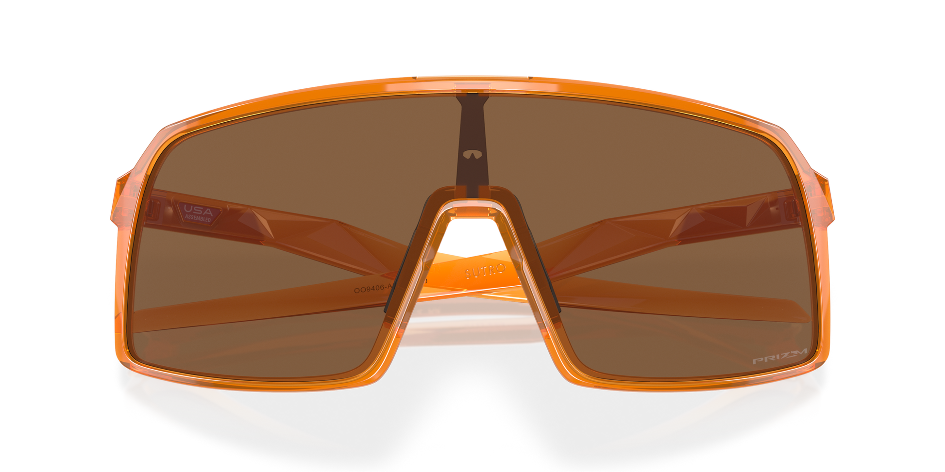[Prizm Bronze Lenses, Transparent Ginger Frame]