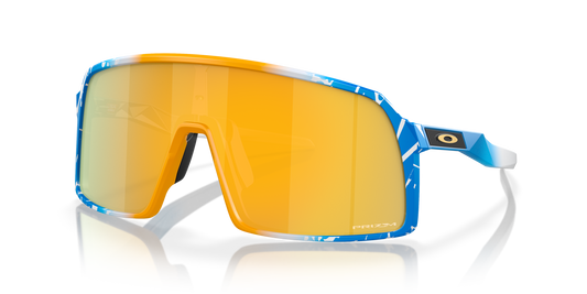 [Prizm 24K Lenses, Blue Yellow White Splatter Frame]