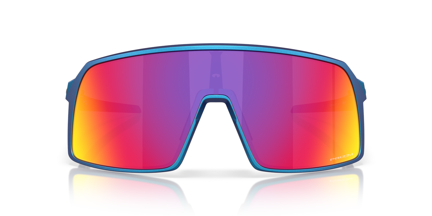 [Prizm Road Lenses, Matte Cyan/Blue Colorshift Frame]