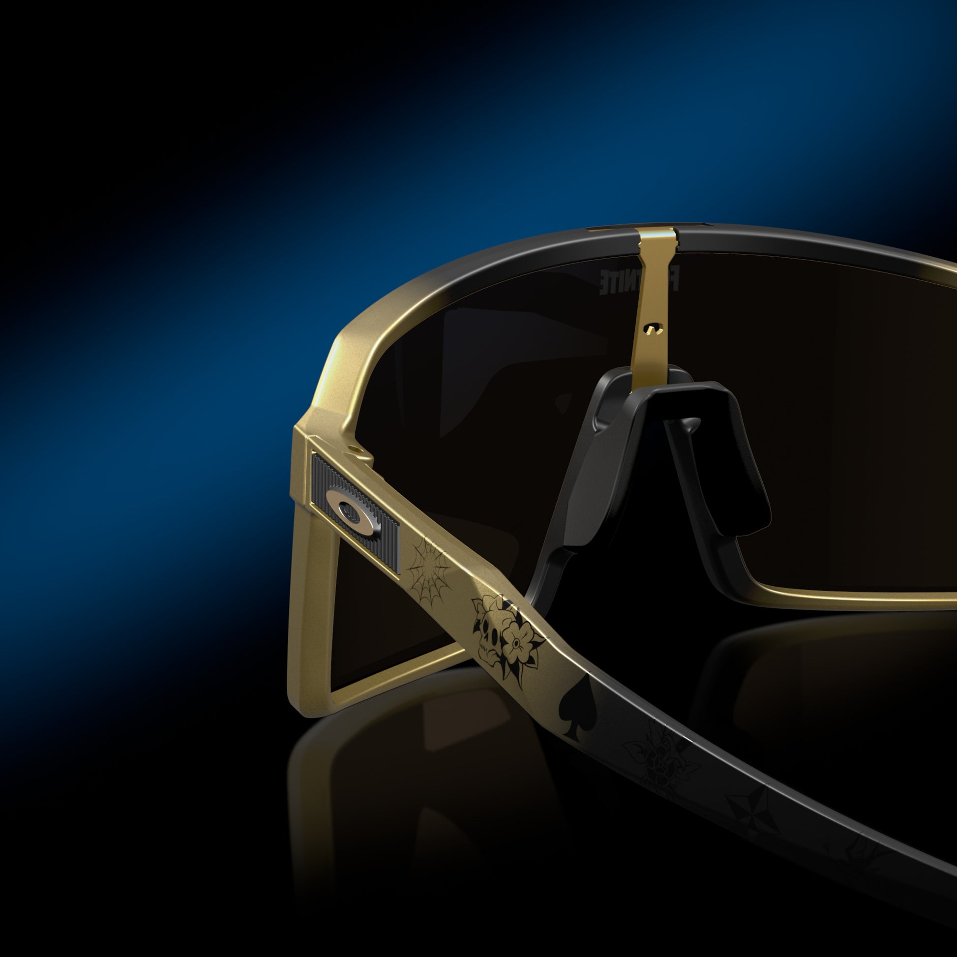 [Prizm 24K Lenses, Fortnite Midas Frame]