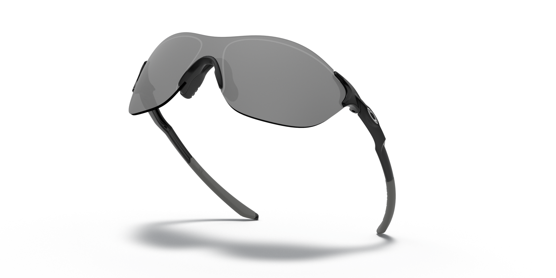[Black Iridium Lenses, Polished Black Frame]