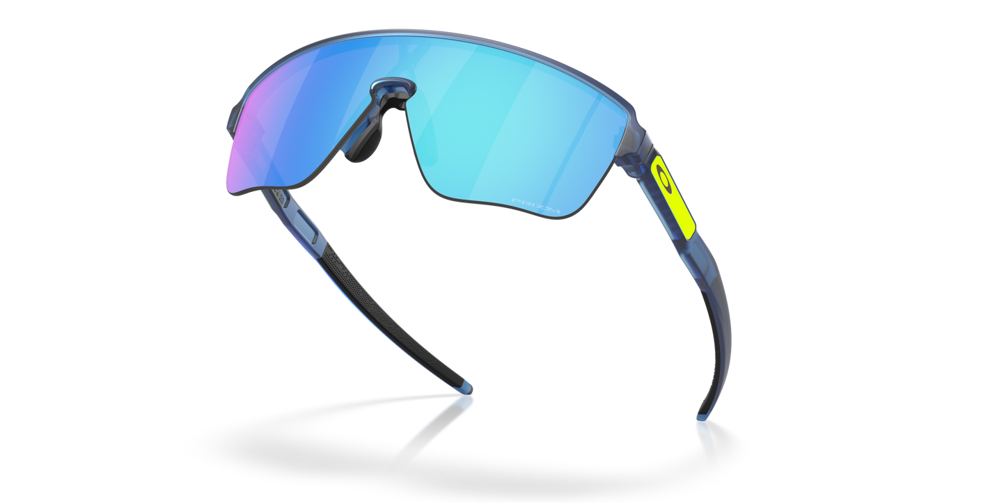 [Prizm Sapphire Lenses, Matte Transparent Blue Frame]
