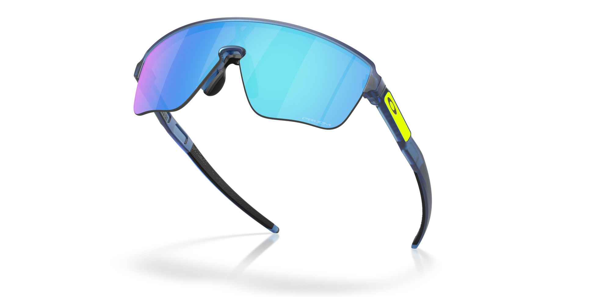 [Prizm Sapphire Lenses, Matte Transparent Blue Frame]