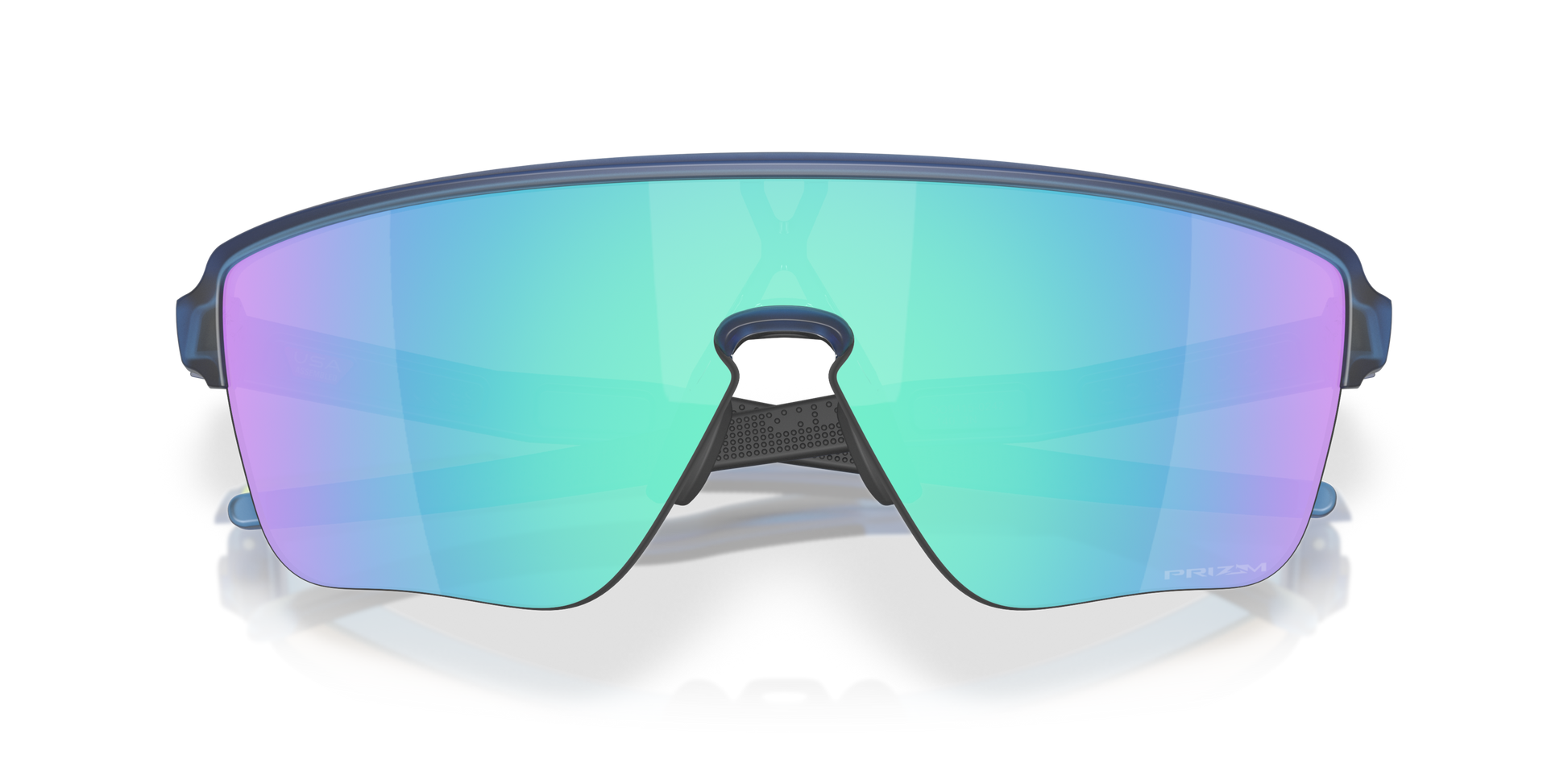 [Prizm Sapphire Lenses, Matte Transparent Blue Frame]