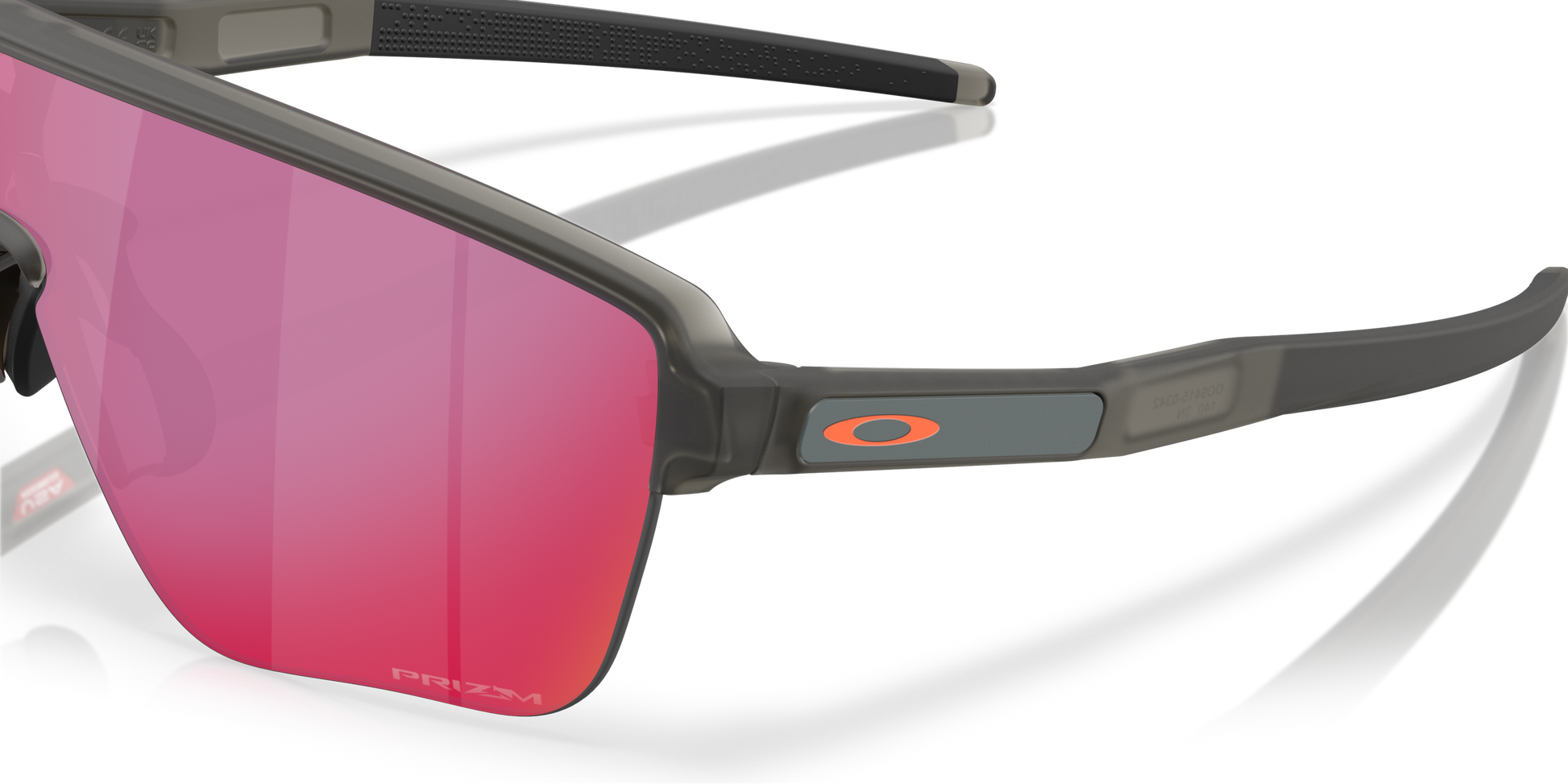 [Prizm Road Lenses, Matte Grey Smoke Frame]