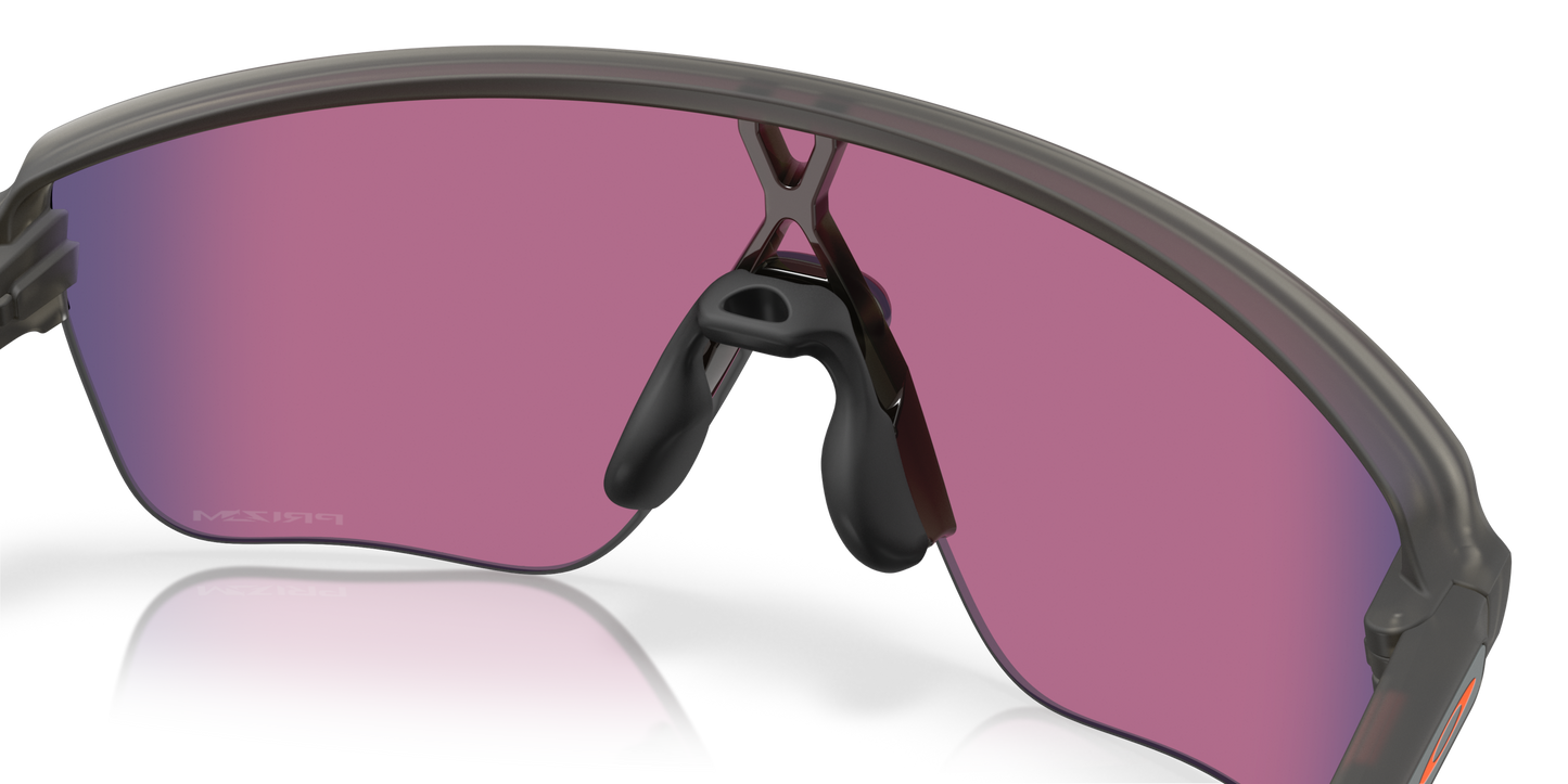 [Prizm Road Lenses, Matte Grey Smoke Frame]