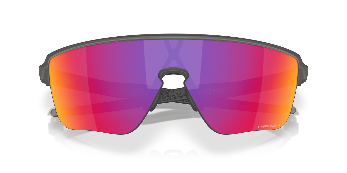 [Prizm Road Lenses, Matte Grey Smoke Frame]